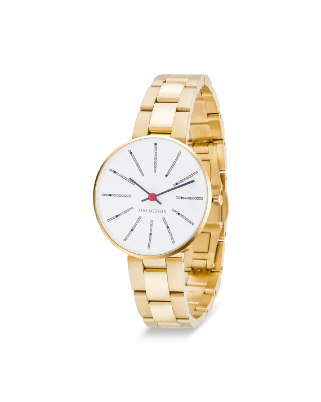 ARNE JACOBSEN BANKERS FORGYLDT LÆNKE 30MM. - 53113-1429
