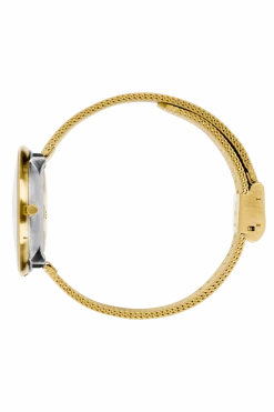 ARNE JACOBSEN BANKERS 34MM GULD MED MAT MESHREM - 53107-1609