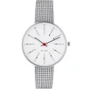 ARNE JACOBSEN DAME UR BANKERS MESH REM 34MM - 53101-1608