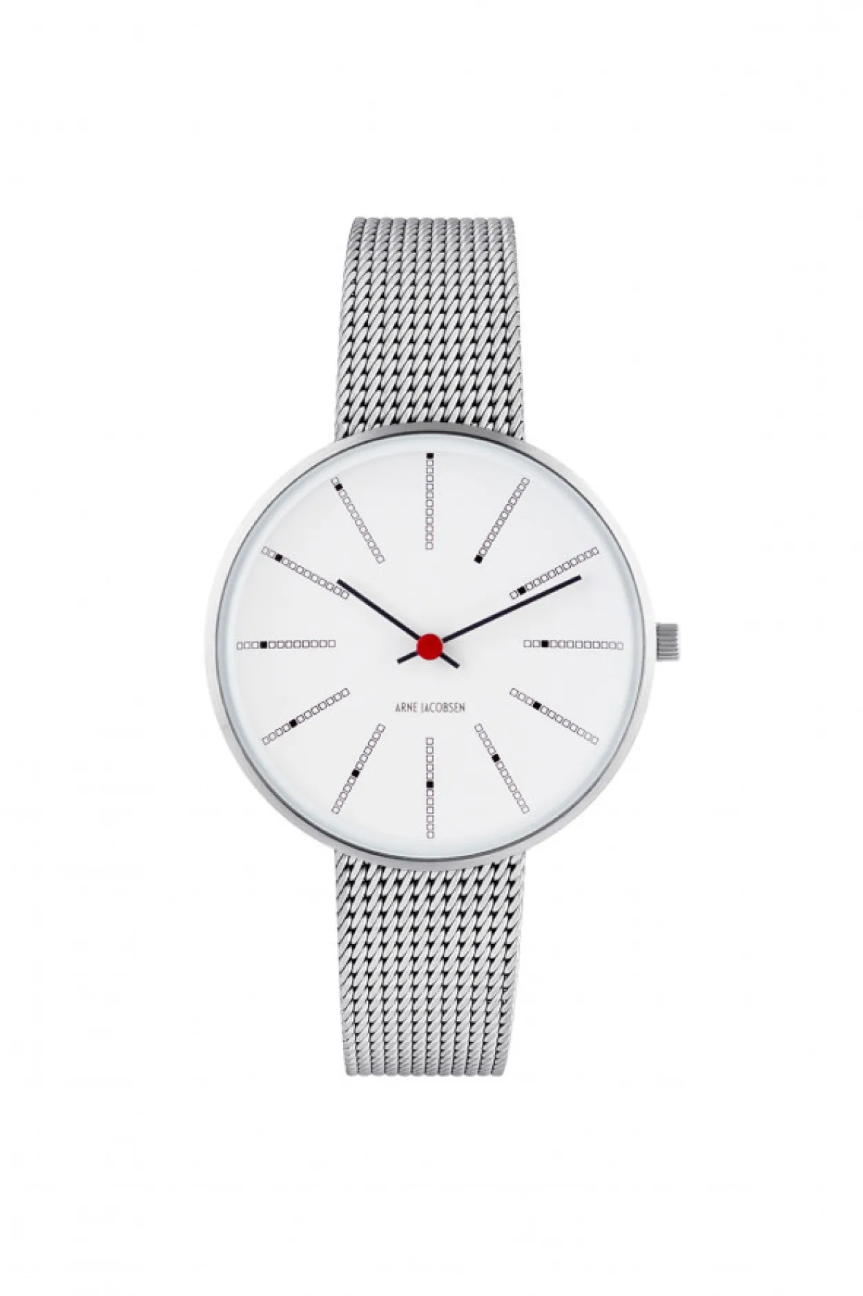 ARNE JACOBSEN DAME UR BANKERS MESH REM 34MM - 53101-1608