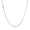 BNH ANKER FACET HALSKÆDE 14 KARAT GULD 1,80 MM BRED 50 CM - A1407050C