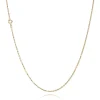 BNH ANKER FACET HALSKÆDE 14 KARAT GULD 1,40 MM BRED 80 CM - A1405080F
