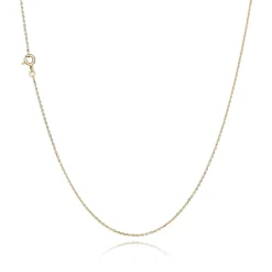 BNH ANKER FACET HALSKÆDE 14 KARAT GULD 60 CM - A1404060F