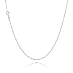 BNH ANKER RUND HALSKÆDE SØLV 2,0 MM BRED 60 CM - SAR06060F