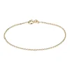 BNH ARMBÅND ANKER FACET I 14 KARAT GULD 18,5 CM - A1404018F