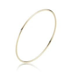 BNH ARMRING MASSIV 14 KARAT GULD 2 MM 6,5 CM - AM1420065