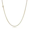 BNH HALSKÆDE ANKER RUND I 8 KARAT GULD 42 CM - AR805042C