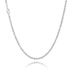 BNH HALSKÆDE CORDEL SØLV 3,20 TRÅD 45 CM - SCO32045C