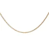 BNH HALSKÆDE RUND ANKER 14 KARAT GULD 50 CM - AR1405050C