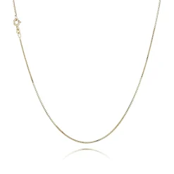 BNH HALSKÆDE VENEZIA I 8 KARAT GULD 50 CM - V813050F
