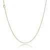 BNH HVEDE HALSKÆDE 14 KARAT GULD 1,3 MM BRED 60 CM - H1413060C