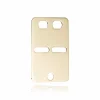 BNH ID PLADE STOR 14 KARAT GULD 34X22 MM - ID14050S