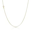 BNH PANSER FACET HALSKÆDE 14 KARAT GULD 2,1 MM BRED 50 CM - P1406550F