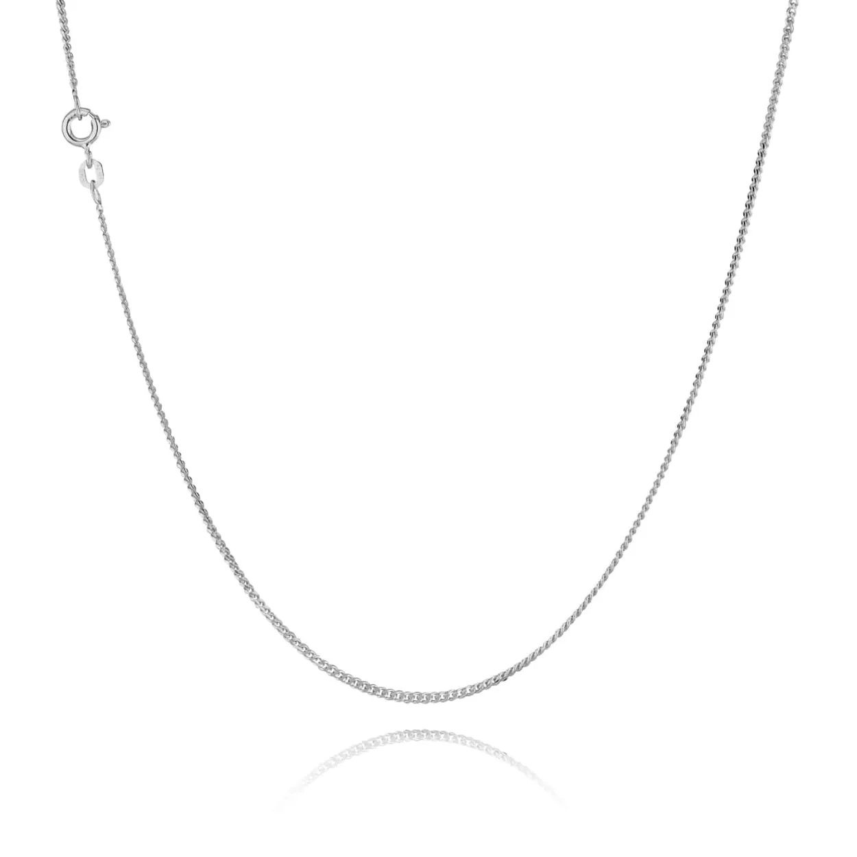 BNH SØLV PANSER HALSKÆE 1,3 MM BRED OG 45 CM LANG - SP04545F