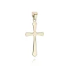 BNH VEDHÆNG KORS LILLE I 14 KARAT GULD 13X20 MM - K14090L