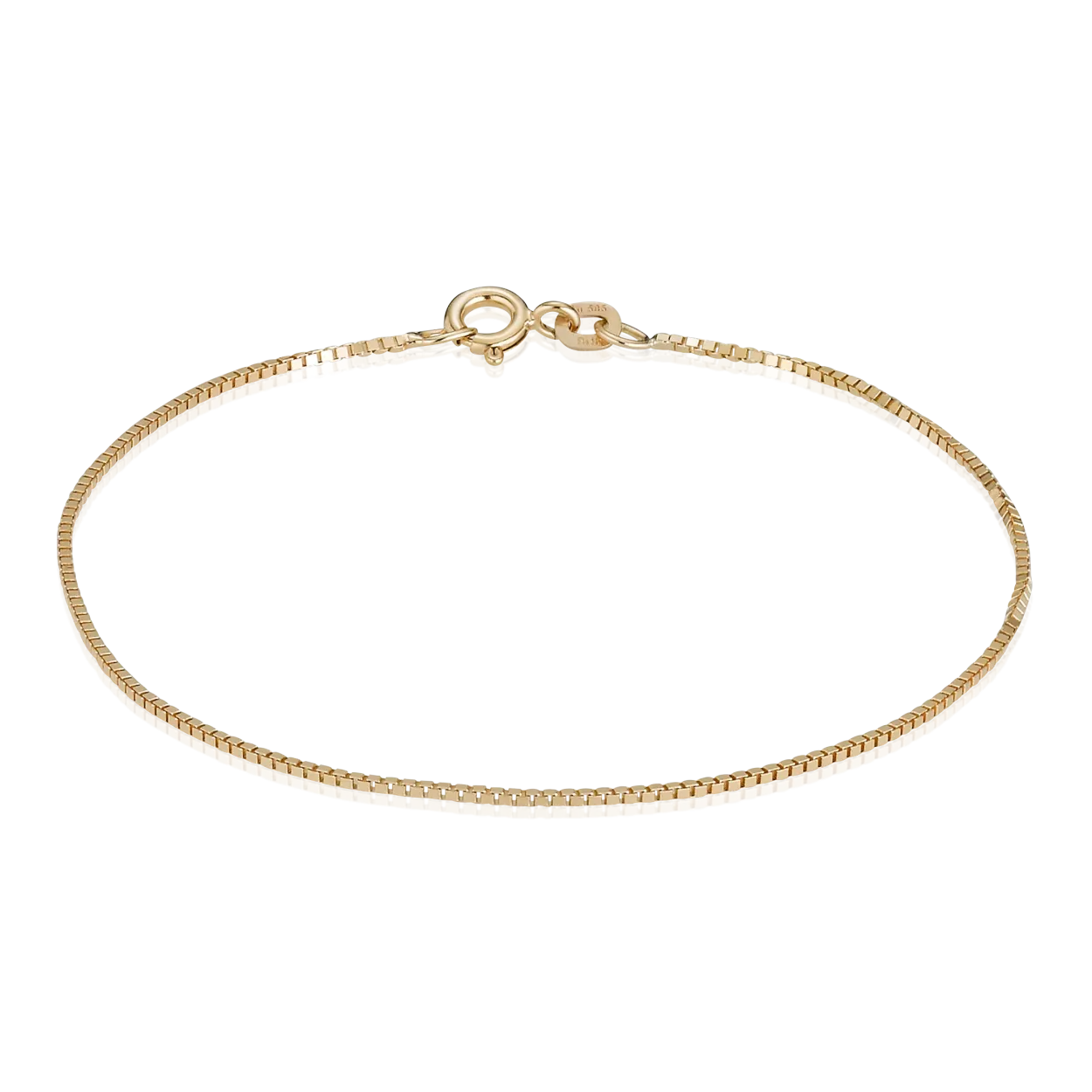 BNH VENEZIA ARMBÅND 14 KARAT GULD I 18 CM - V1410018F