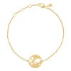 BYBIEHL BEAUTIFUL WORLD FORGYLDT SØLV ARMBÅND - 2-1601-GP