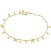BYBIEHL JUNGLE VINE SPARKLE SØLV FORGYLDT ARMBÅND MED ZIRKONER - 2-3106A-GP