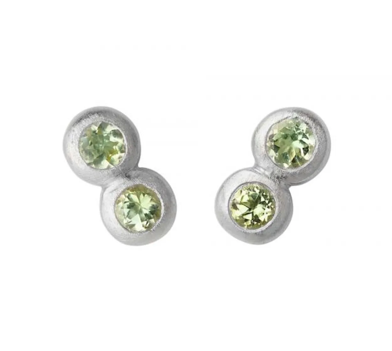 BYBIEHL ØRERING SØLV MY POWERS PERIDOT - 4-4005GP-R