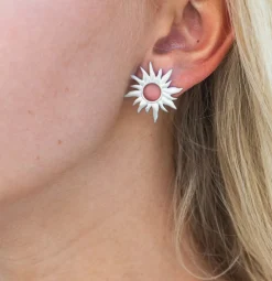 BYBIEHL SUN WILD ØRERINGE SØLV - 4-4802-R