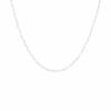 CAMILLE BRINCH ESSENTIA HJERTE HALSKÆDE I SØLV 45 CM - EHN-45