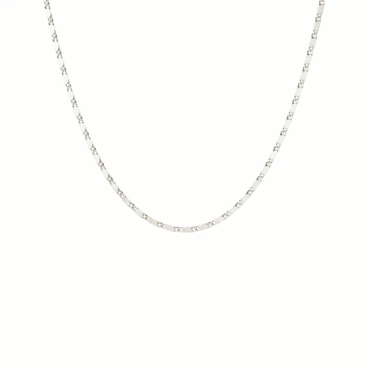 CAMILLE BRINCH LARGE ESSENTIA HALSKÆDE SØLV - LEN-45