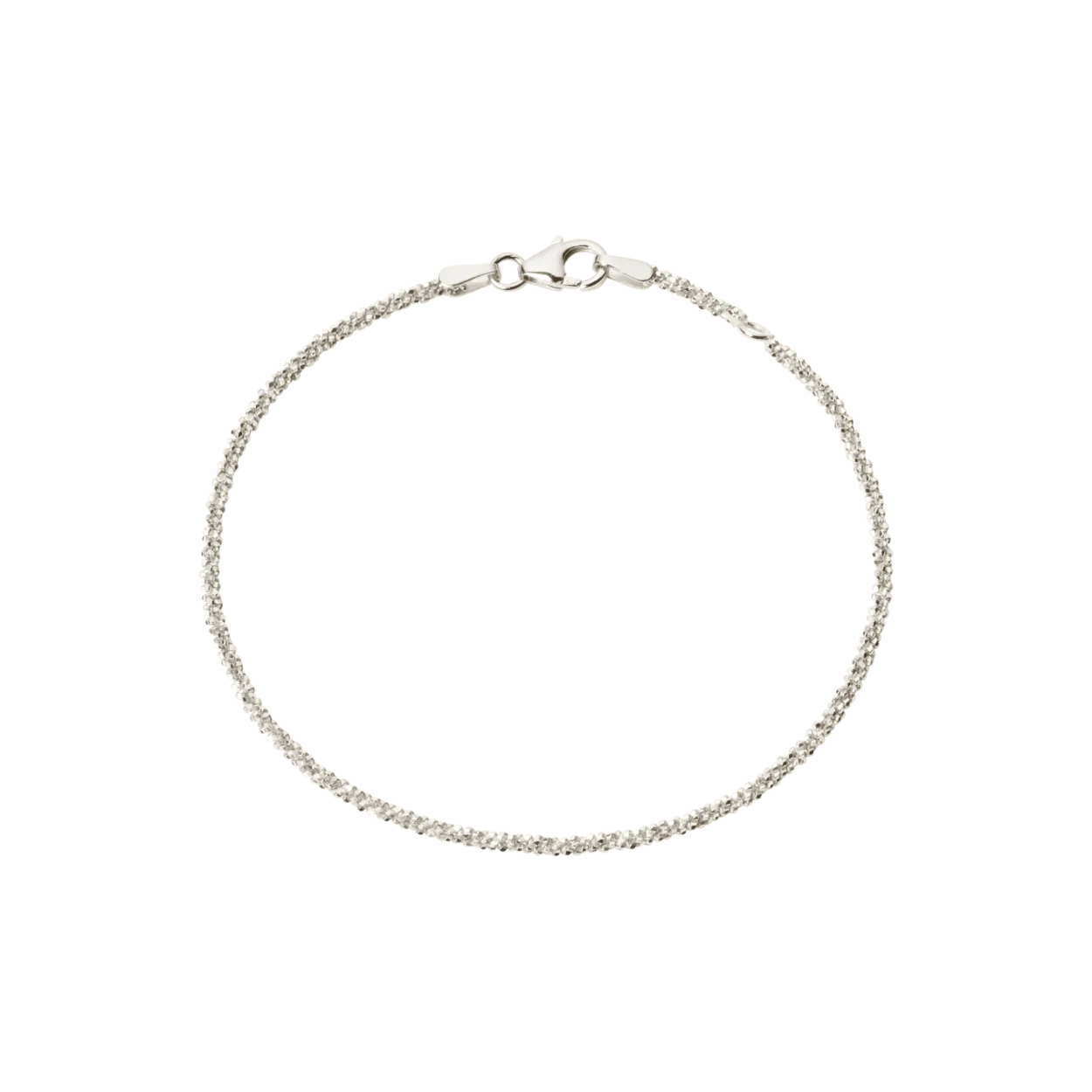CAMILLE BRINCH MILLION DOTS ARMBÅND I SØLV 16-17 CM - MDB-16-17