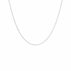 CAMILLE BRINCH SMALL ESSENTIAL HALSKÆDE I SØLV 42-45 CM - SEN-S