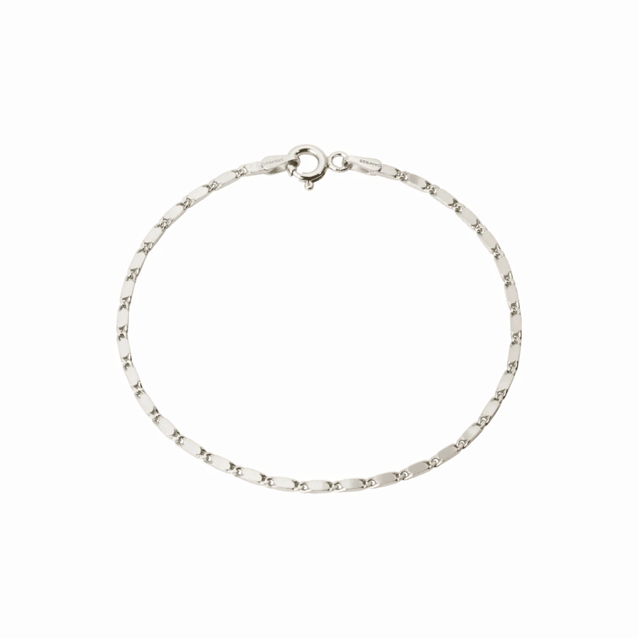 CAMILLE BRINCH SMALL ESSENTIA ARMBÅND SØLV 19 CM - SEB-19