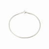 CAMILLE BRINCH SMALL ESSENTIA SNAKE ARMBÅND SØLV - SESB-17