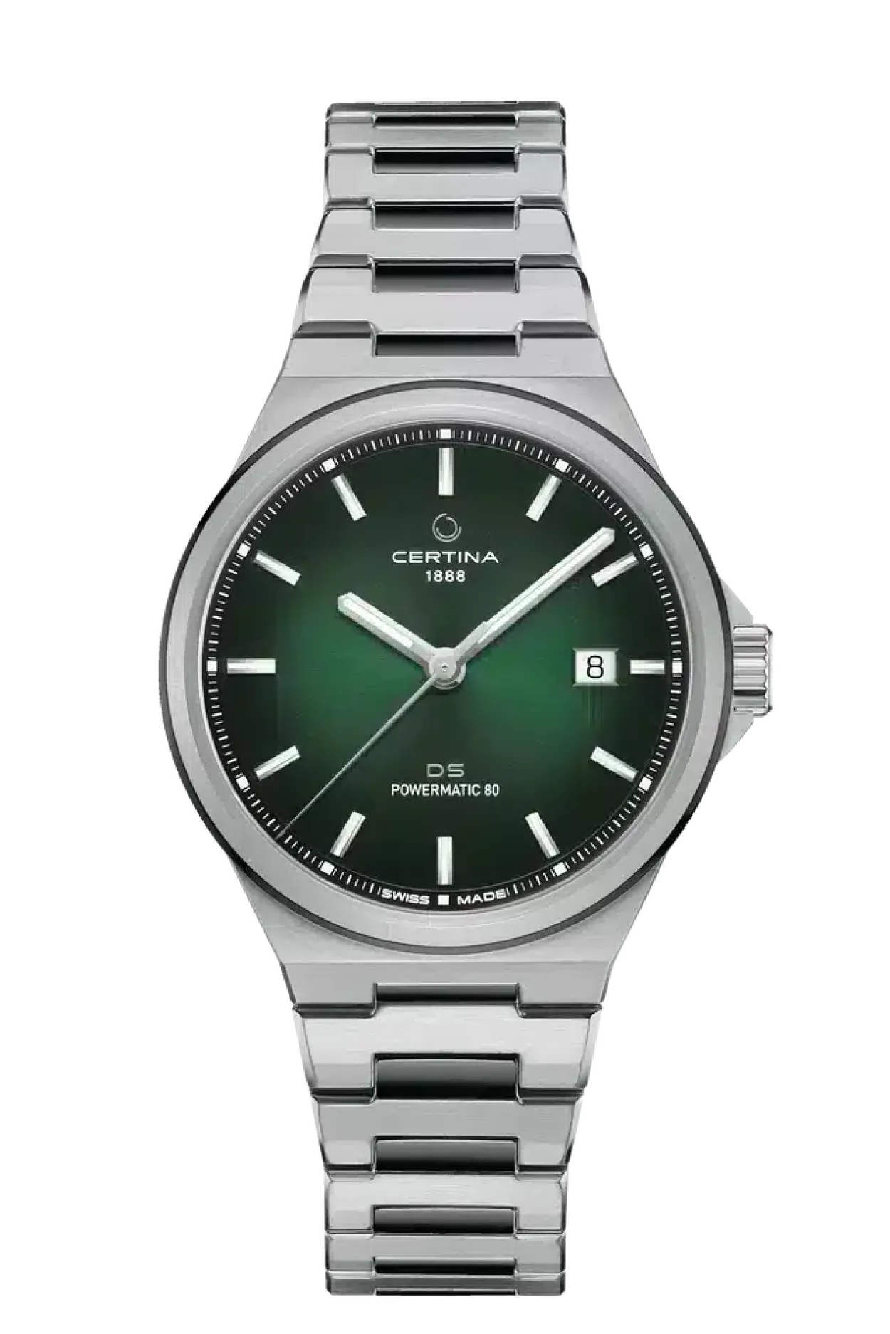 CERTINA DS 7 LÆNKE GRØN SKIVE - C0434072209100