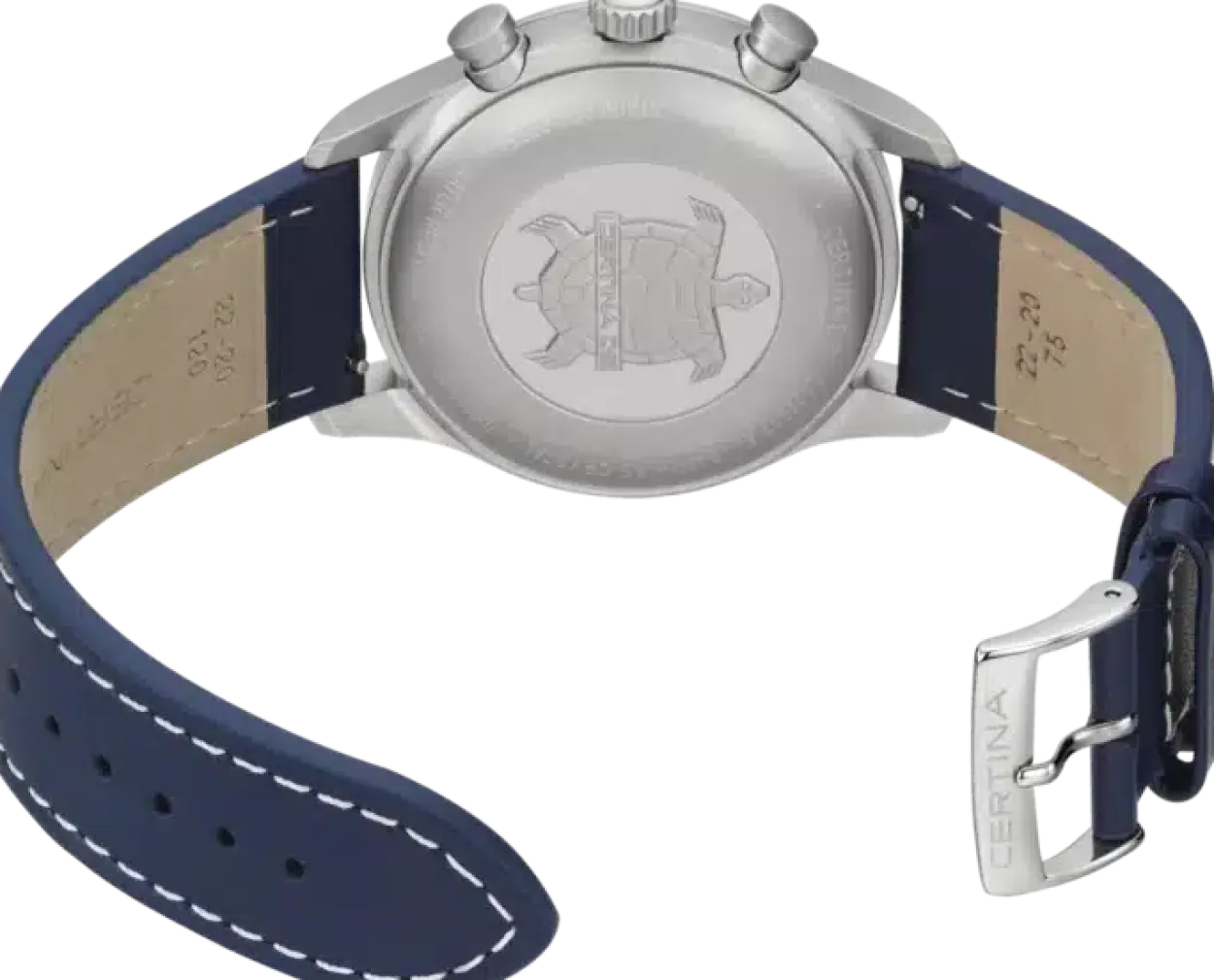 CERTINA DS PILOT BLÅ QUARTS STÅL - C0246171604200