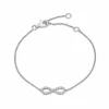 CHRISTOFFERSEN JEWELLERY ARMBÅND MED UENDELIGHEDSTEGN - 9070601