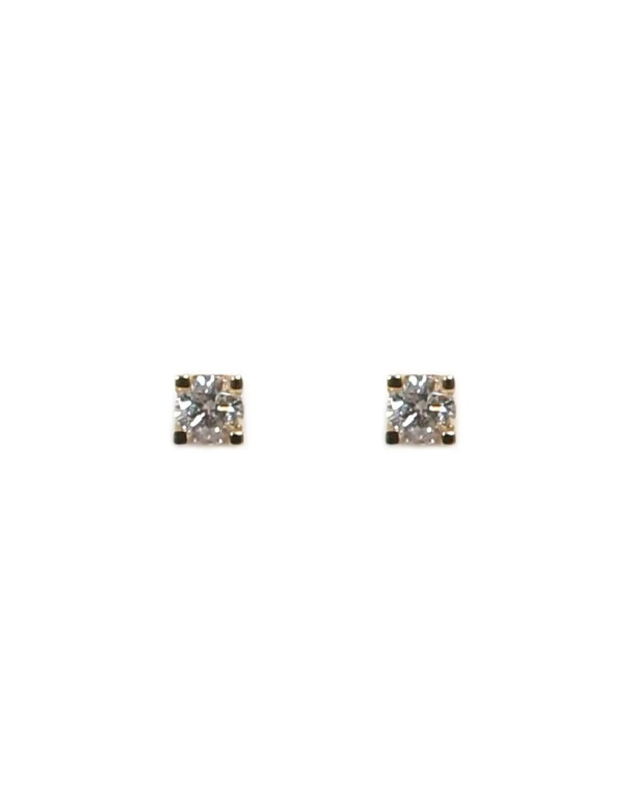 CHRISTOFFERSEN JEWELLERY EVA ØRESTIKKER 14 KARAT GULD MED 2 X 0,20 CARAT BRILLANT – 3000162