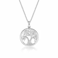 CHRISTOFFERSEN JEWELLERY HALSKÆDE MED LIVETS TRÆ STOR - 4011545