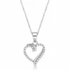 CHRISTOFFERSEN JEWELLERY HALSKÆDE SØLV MED HJERTE - 4570527