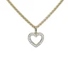 CHRISTOFFERSEN JEWELLERY HJERTE VEDHÆNG 8 KARAT GULD MED ZIRKONIA - 4500203-3