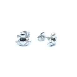 CHRISTOFFERSEN JEWELLERY ØRERINGE SØLV MED FRØ - 3070635