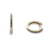 CHRISTOFFERSEN JEWELLERY ØRERINGE 14 KARAT GULD MED BRILLANTER - 3700370