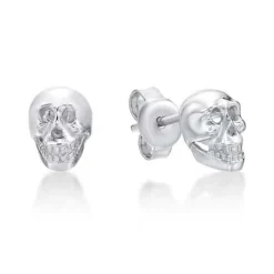 CHRISTOFFERSEN JEWELLERY ØRERINGE STIK MED DØDNINGEHOVED - 3010264