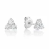 CHRISTOFFERSEN JEWELLERY ØRERINGE SØLV MED ZIRKONIA - 3010622