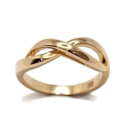 CHRISTOFFERSEN JEWELLERY RING 8 KARAT GULD MED UENDELIGHEDSTEGN - 5070008-3