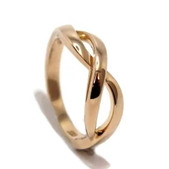 CHRISTOFFERSEN JEWELLERY RING 8 KARAT GULD MED UENDELIGHEDSTEGN - 5070008-3