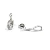 CHRISTOFFERSEN JEWELLERY SØLV ØREHÆNGER MED ZIRKONIA - 3070995
