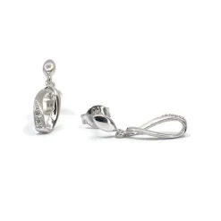 CHRISTOFFERSEN JEWELLERY SØLV ØREHÆNGER MED ZIRKONIA - 3070995