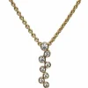 CHRISTOFFERSEN JEWELLERY VEDHÆNG 8 KARAT GULD MED ZIRKONIA - 4071256-3