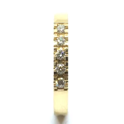 CHRISTOFFESEN JEWELLERY ALLIANCE RING I 14 KARAT GULD MED BRILLANTER - 5000916