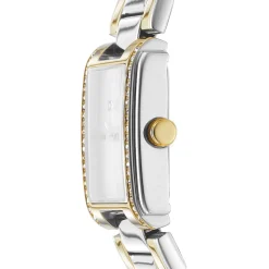 DKNY EVENING UR DAME FIRKANTET TO FARVET - DK1L122M0075