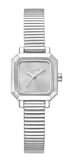 DKNY EVERYDAY UR DAME FIRKANTET I STÅL - DK1L123M0015