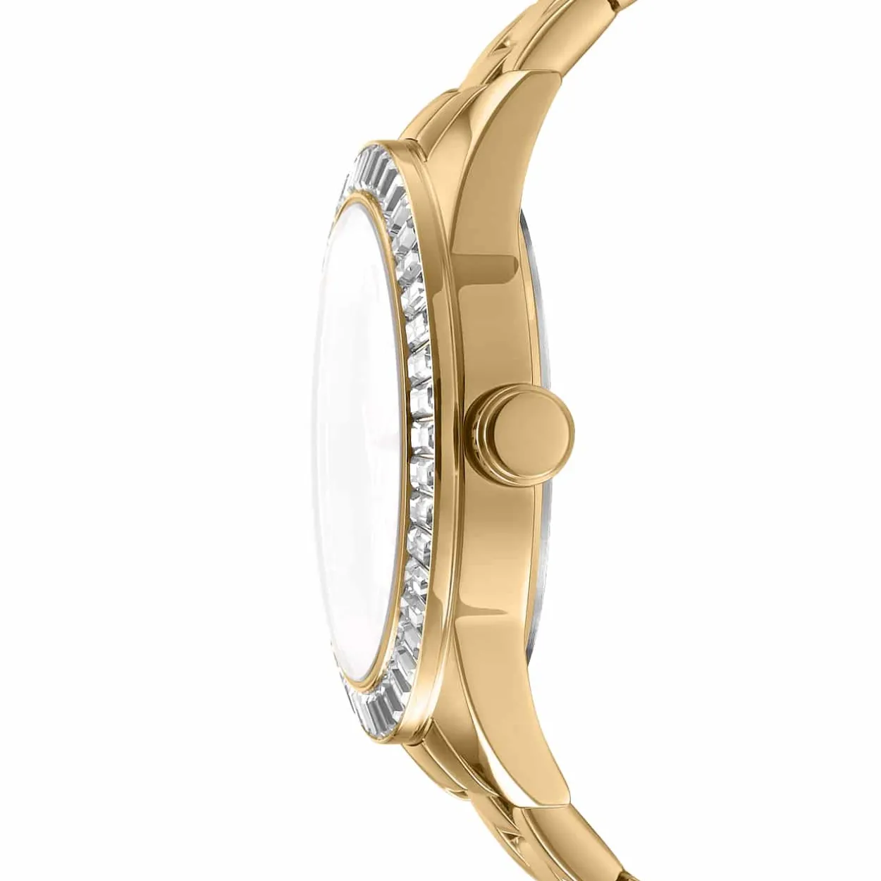 DKNY NOLITA MULTI GLITZ UR DAME GULD FARVET MED LÆNKE - DK1L027M0045